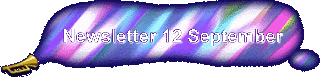 Newsletter 12 September